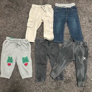 Toddler Boy Pants Bundle - Gymboree, Old Navy, Hurley 18-24mo